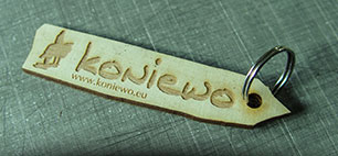 Breloki grawerowane KONIEWO